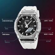 men's LED digital watch, view 14 - MRSLM
