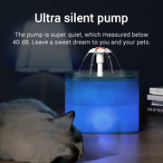 led cat water fountain, view 6 - MRSLM