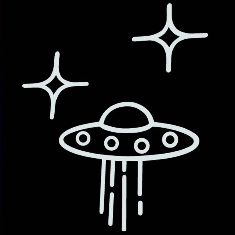 Alien Encounter Vinyl-Autoaufkleber