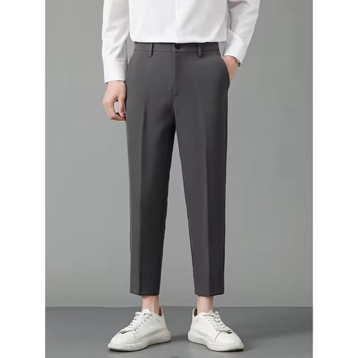 men's casual slim suit pants, view 12 - MRSLM