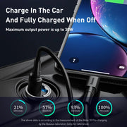 30W mini car charger QC 4.0 Type-C, view 5 - MRSLM