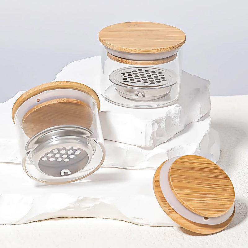 glass cleaning cup for nail art tools, view 3 - MRSLM