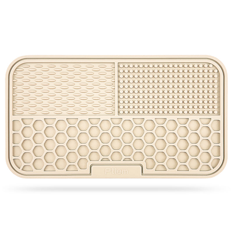 Pet slow feeding silicone placemat, view 3 - MRSLM