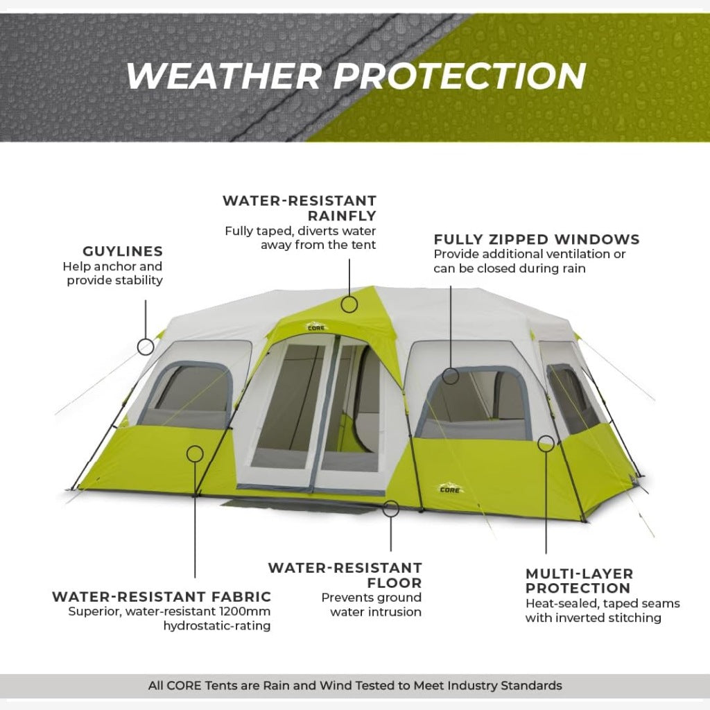 12 Person Instant Cabin Tent