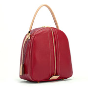 solid color baguette shoulder bag, view 3 - MRSLM