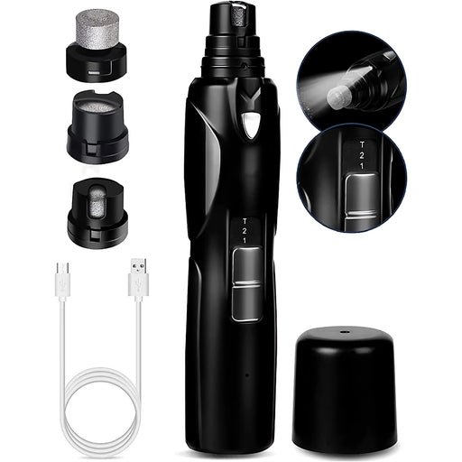 rechargeable led pet nail grinder - MRSLM
