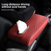 universal car armrest pad with tissue storage, view 8 - MRSLM
