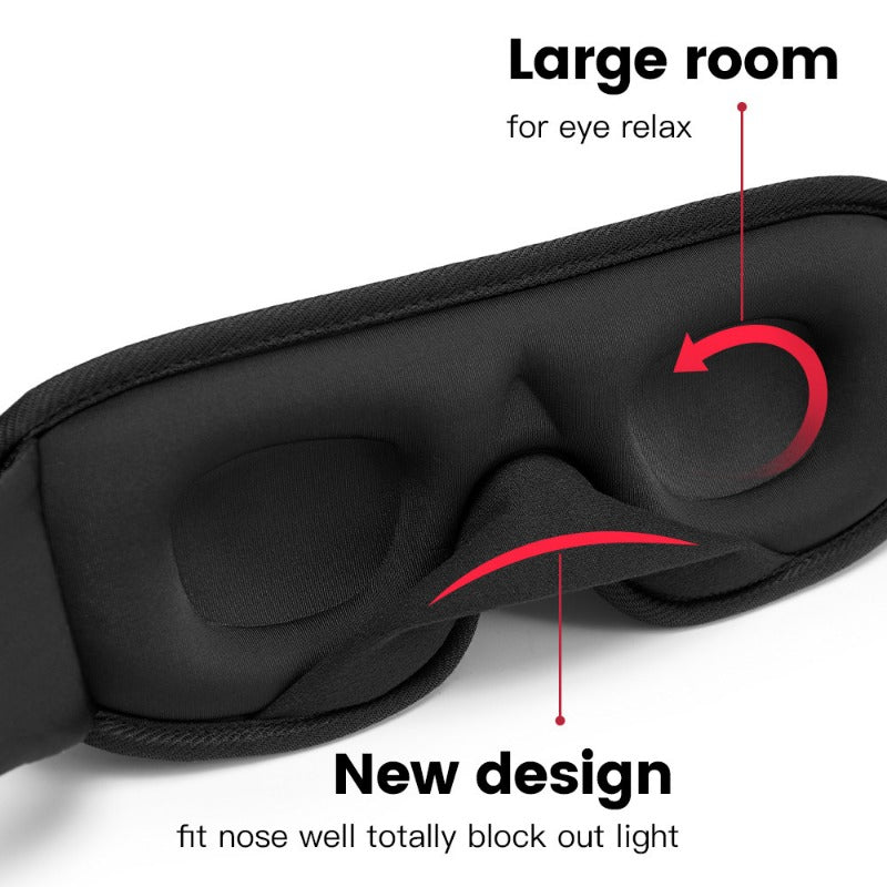 3D-Schlafmaske aus Memory-Schaum