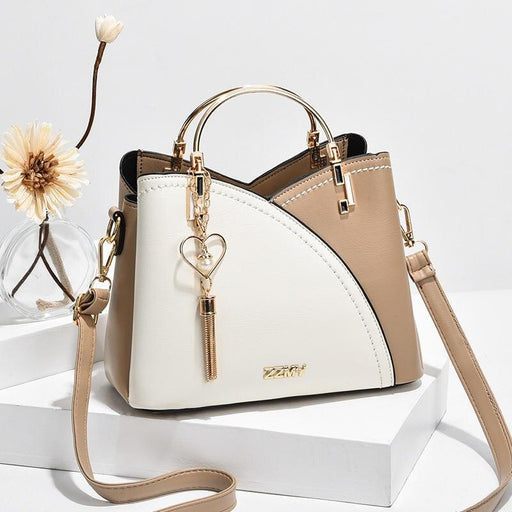PU leather bucket crossbody bag - MRSLM