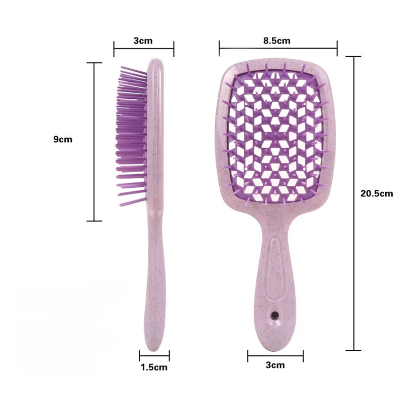 square grid massage comb, view 8 - MRSLM