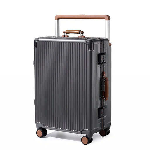 Wide handle spinner suitcase, view 2 - MRSLM