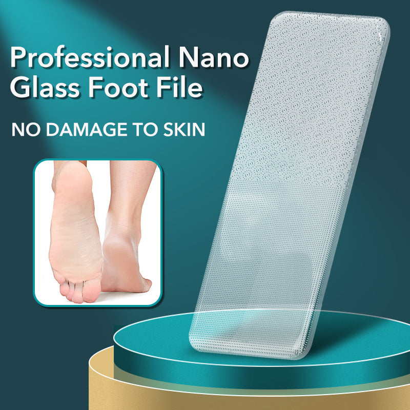 Nano-Glas-Fußraspel-Fersenfeile