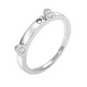 simple cat ears dog bones ring, view 4 - MRSLM