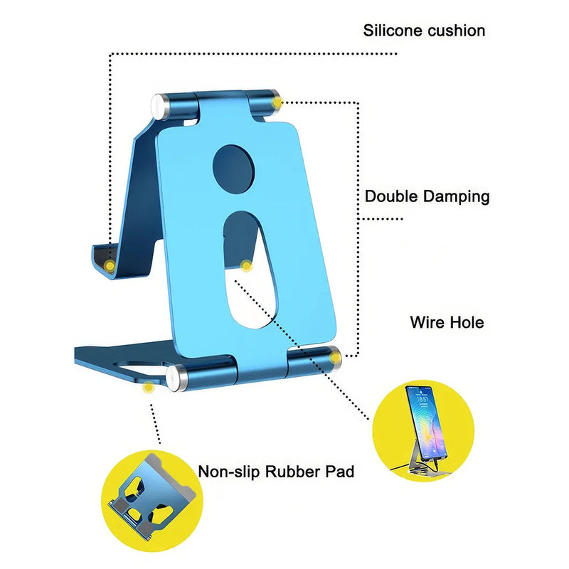 aluminum alloy phone stand, view 10 - MRSLM