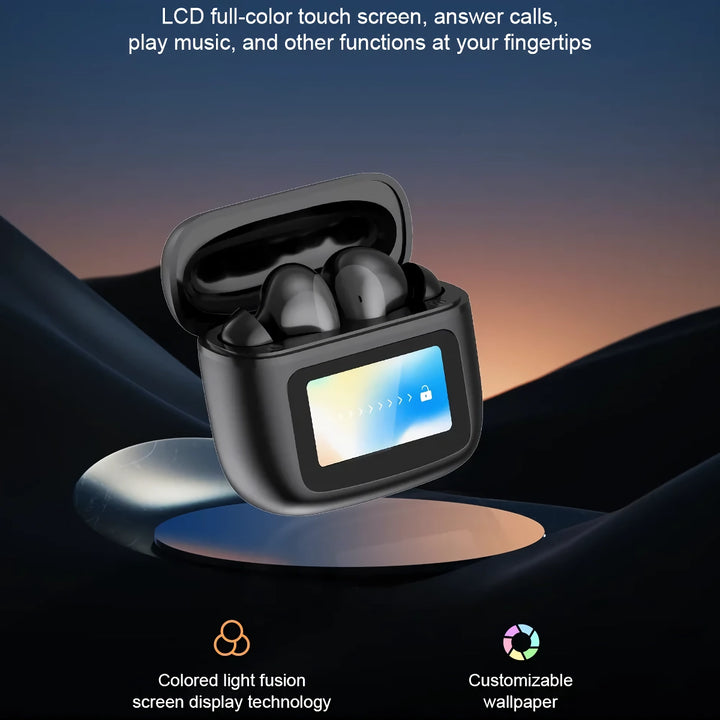 Advanced ANC Wireless Earphones with Touchscreen Control