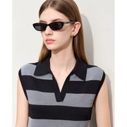 sleeveless knit sweater, view 5 - MRSLM