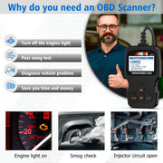 Professional OBD2 car diagnostic tool, view 5 - MRSLM