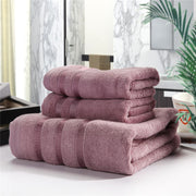 Bamboo fiber towel set, view 3 - MRSLM