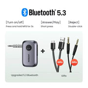 wireless Bluetooth car receiver adapter, view 3 - MRSLM