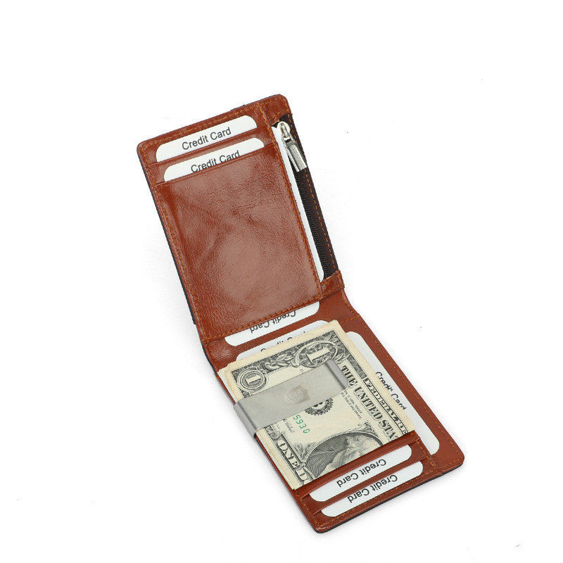 men's RFID envelope wallet, view 2 - MRSLM
