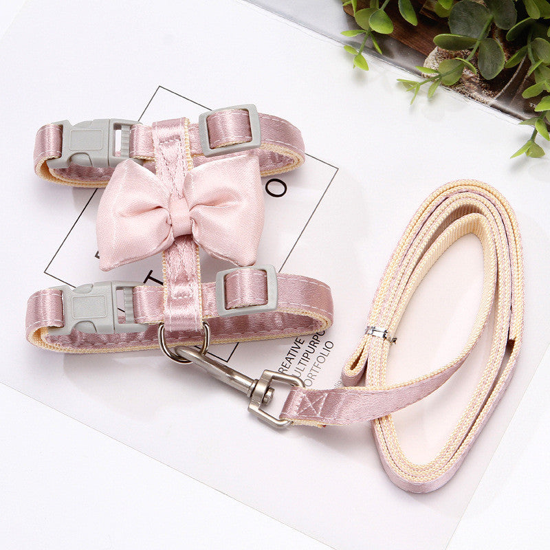 adjustable cat harness and leash set, view 5 - MRSLM