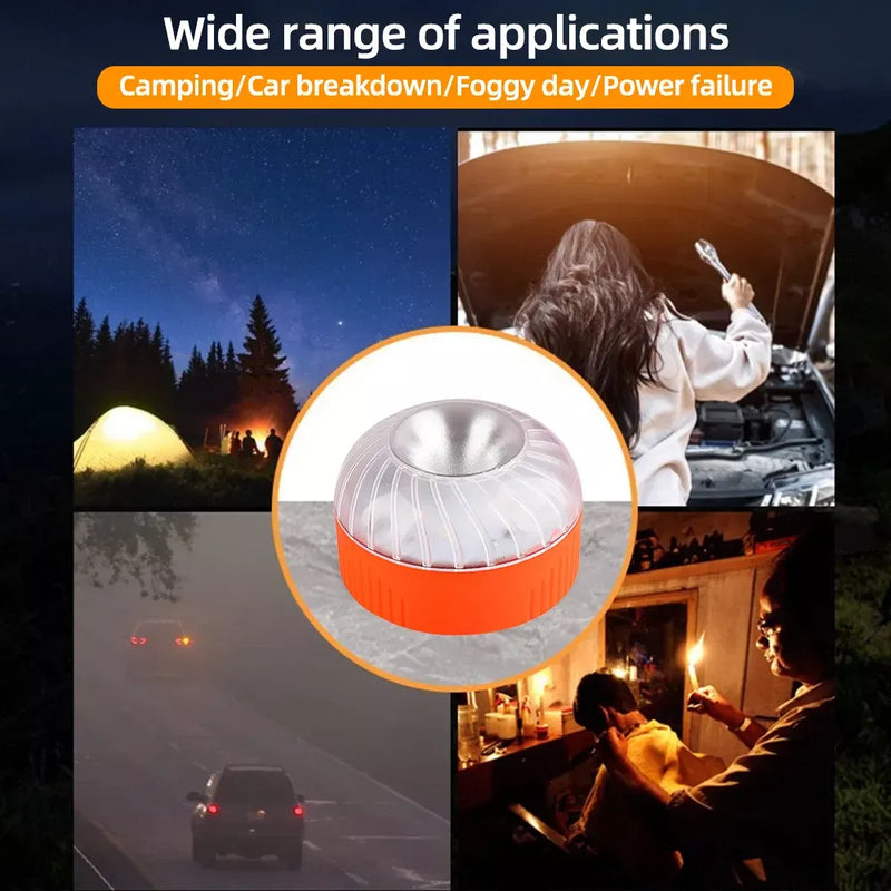 Magnetic Emergency LED Strobe Beacon Light