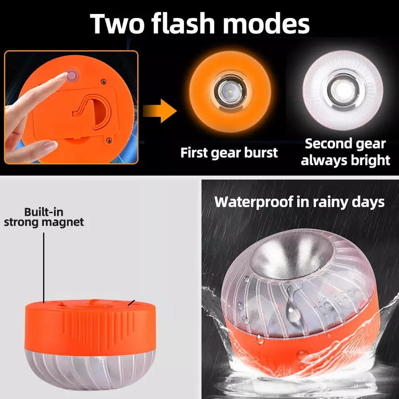 Magnetic Emergency LED Strobe Beacon Light