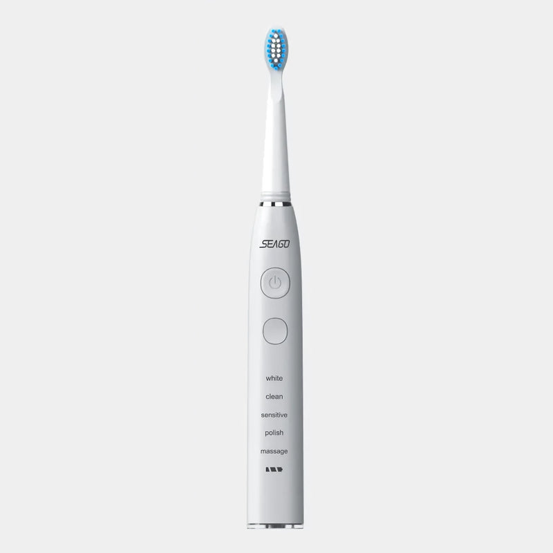 electric sonic toothbrush, view 2 - MRSLM