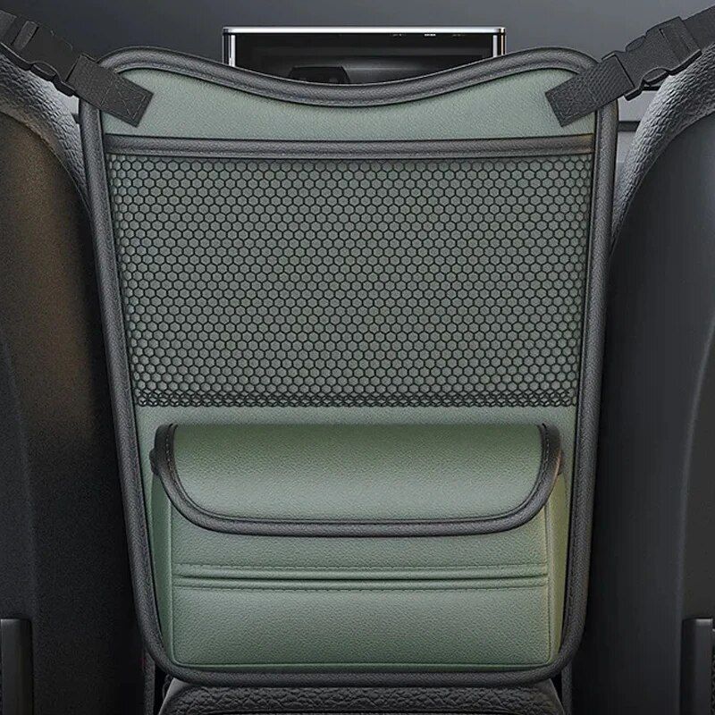 car seat gap organizer net pocket, view 6 - MRSLM
