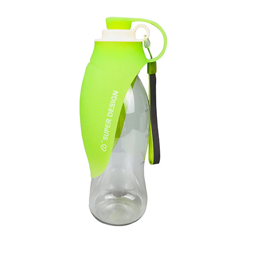 portable pet water bottle, view 4 - MRSLM