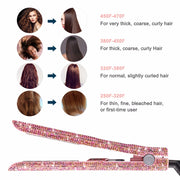 rhinestone ceramic flat iron, view 11 - MRSLM