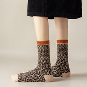 women's winter long wool blend socks, view 9 - MRSLM