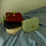 leather crossbody shoulder bag, view 13 - MRSLM