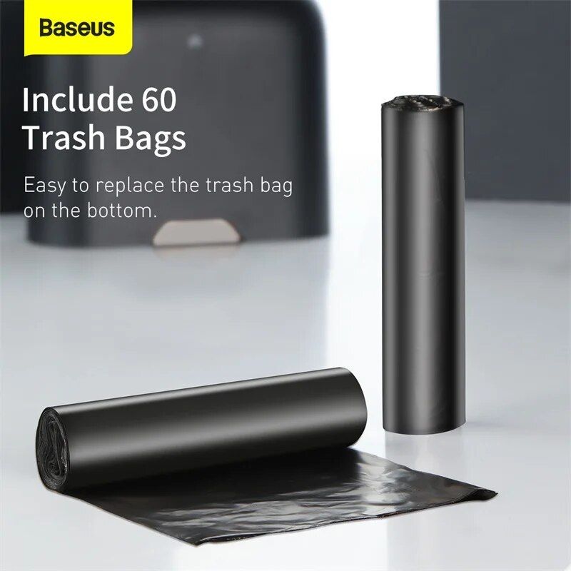 Smart touchless car trash can, view 7 - MRSLM