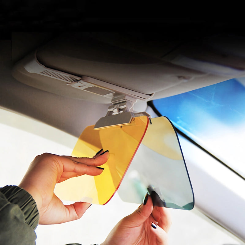 car sun visor clip-on glasses, view 3 - MRSLM
