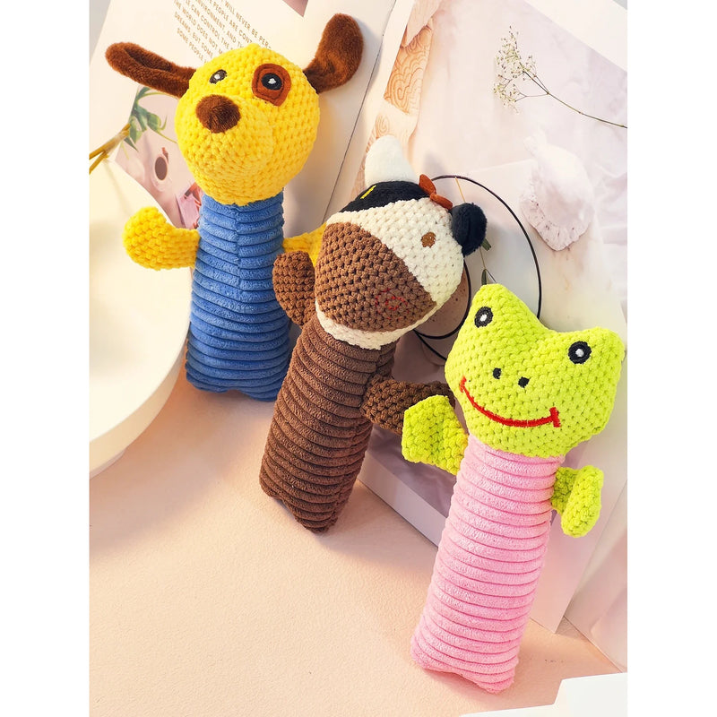 interactive plush dog toys, view 6 - MRSLM