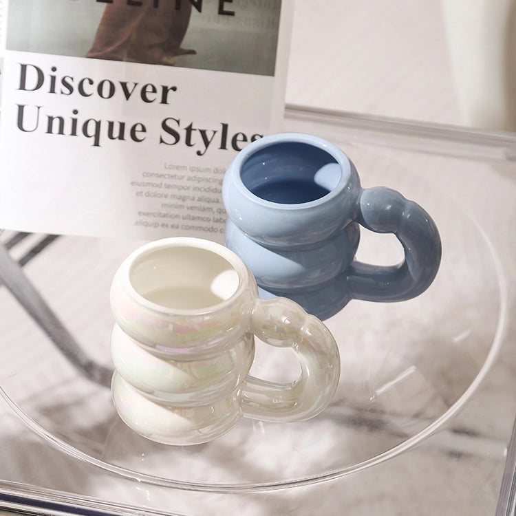 ceramic bubble coffee cup, view 12 - MRSLM