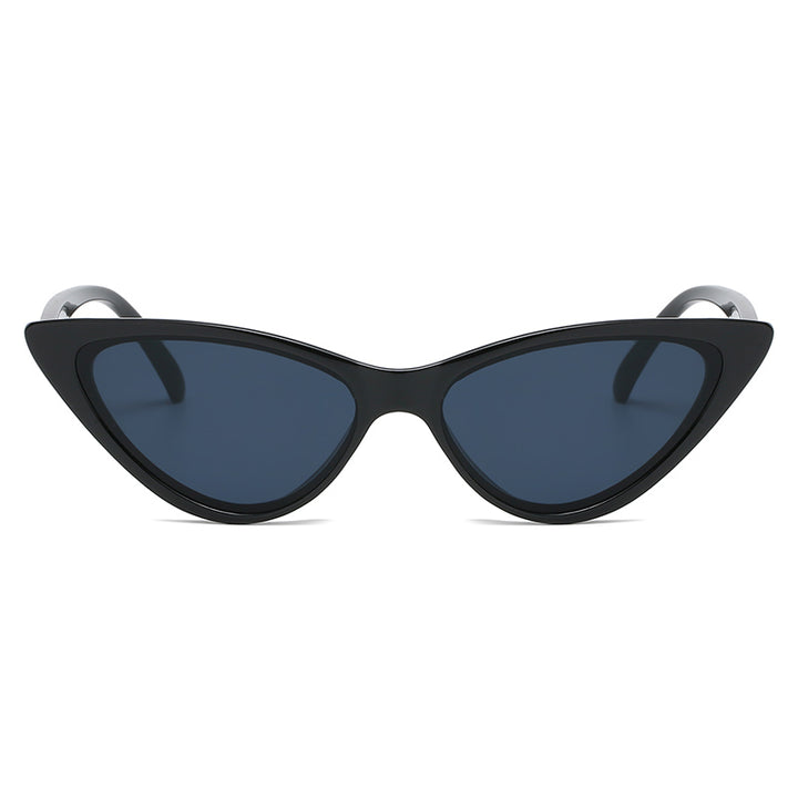 Óculos de Sol Femininos Estilo Vintage Olho de Gato com Lentes Degradê UV400
