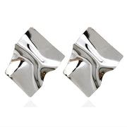 Vintage square statement earrings, view 2 - MRSLM