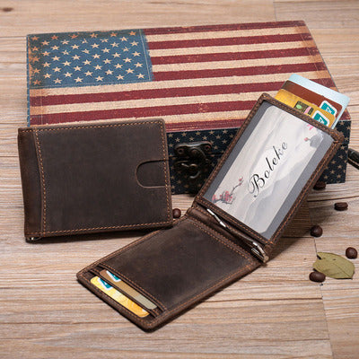 Handmade Simple Leather Wallet