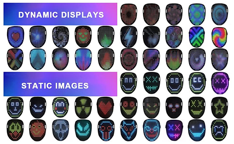 Black grimace Halloween cosplay mask, view 4 - MRSLM