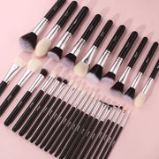 Professional 30PCS black makeup brushes set - MRSLM