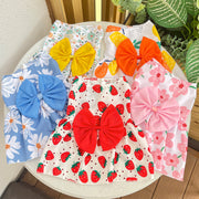 bowknot dog dress, view 9 - MRSLM