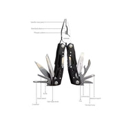 folding multitool knife and pliers, view 2 - MRSLM