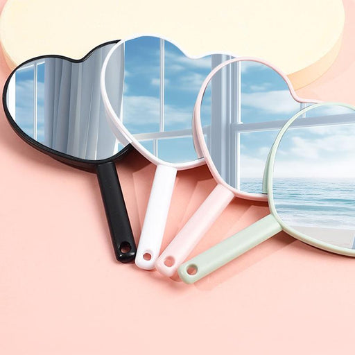 love handheld makeup mirror - MRSLM