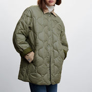 lightweight quilted button-up jacket - MRSLM