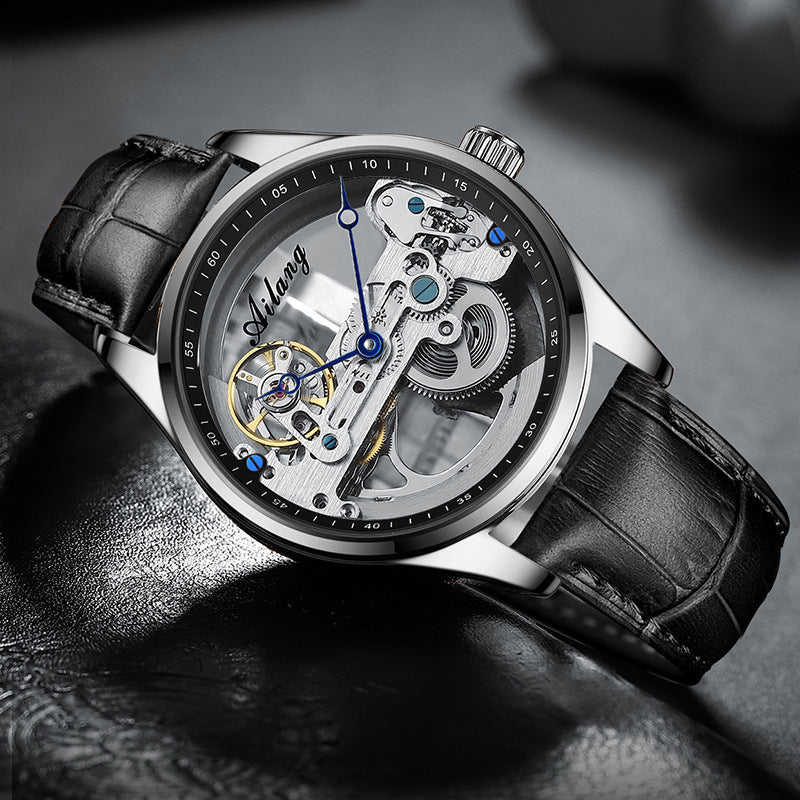 automatic hollow mechanical watch, view 3 - MRSLM