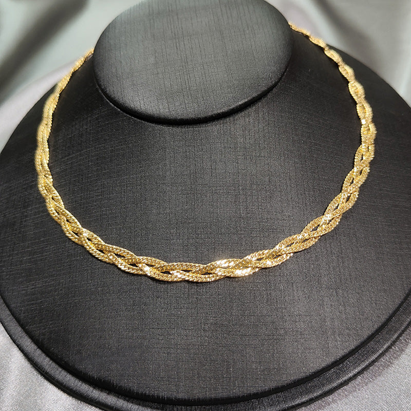collarbone sweater chain, view 4 - MRSLM