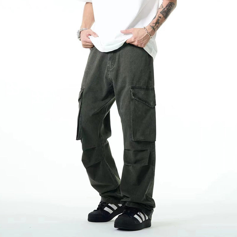 large pocket cargo pants, view 6 - MRSLM