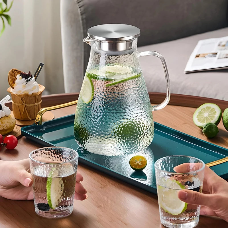 summer cold water bottle and juice pot set, view 6 - MRSLM